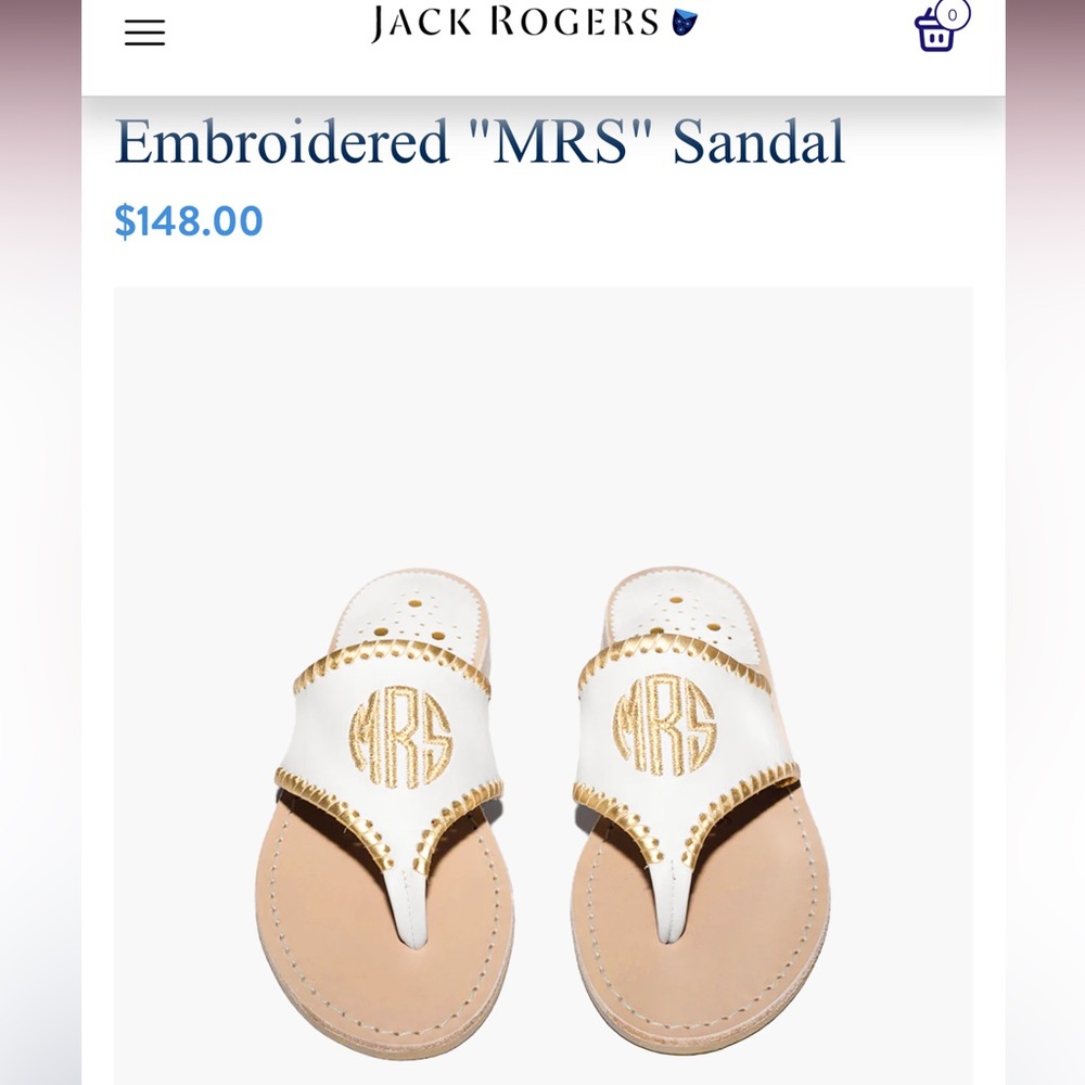 NEW JACK ROGERS MRS SANDALS